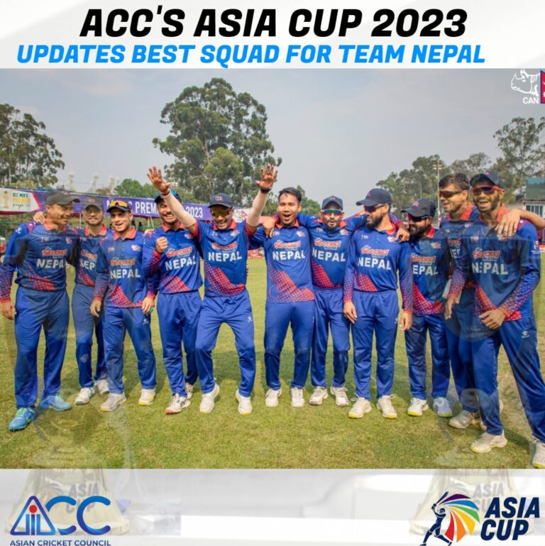 ASIA CUP 2023 BEST NEPAL SQUAD